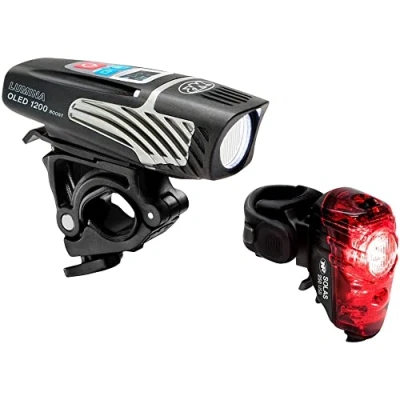 Image de NITERIDER Lumina 1200 OLED Boost/Solas 250 Ensemble de lumières Mixtes pour Adulte Noir Taille Unique