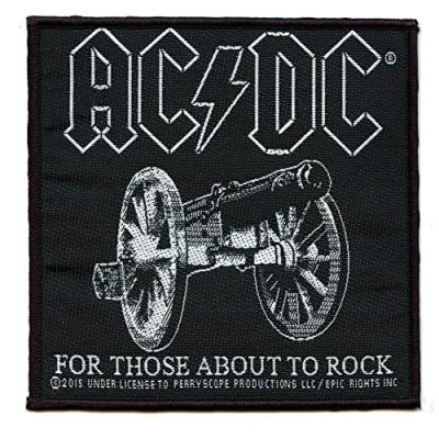 Image de Patch AC/DC : Back In Black Sous Licence Officielle