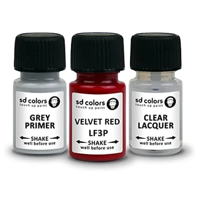 Image de SD COLORS Velvet Red LF3P Peinture de retouche 15 ML
