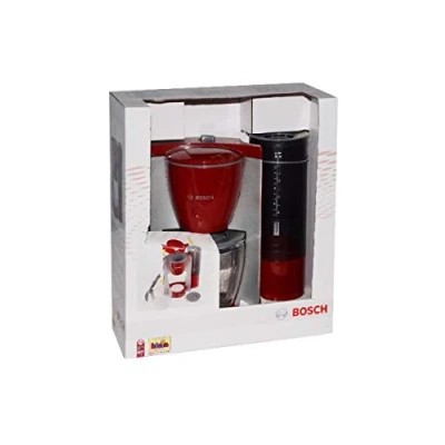 Image de Theo Klein 9577 Bosch Cafetière automatique I Réplique fidèle à l&#039;originale avec filtre, réservoir eau et écoulement de l&#039;eau par simple pression du bouton Jouet pour enfants partir trois ans