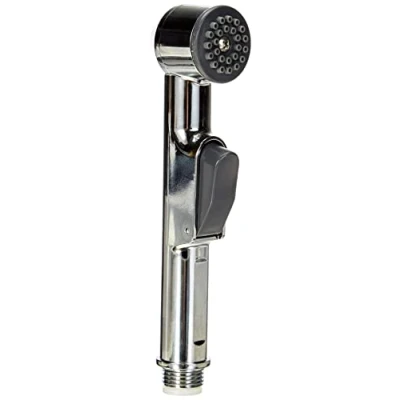 Image de Ridder 1 Jet Pomme de Douche Santa Cruz Chrome avec Interrupteur, Argent