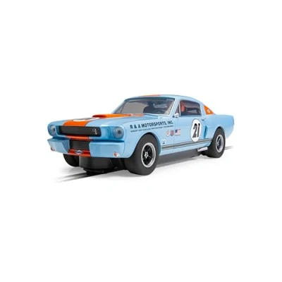 Image de Scalextric C4517 Cars Shelby Mustang GT350, Paul Kenelly, Equipe GTS, Voiture à sous Jouet Utiliser avec des Circuits Ou Un Ensemble de Courses
