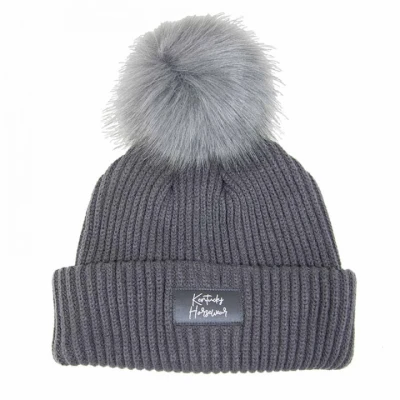Image de Kentucky Bonnet Pompom Gris