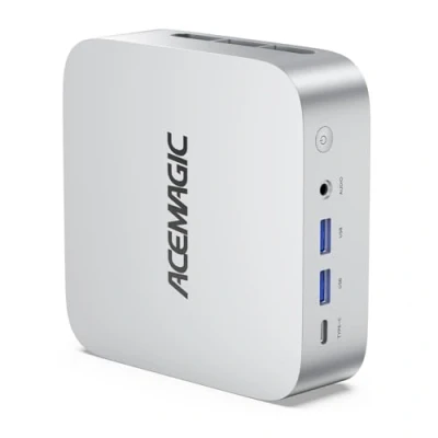 Image de ACEMAGIC W1 Mini PC AMD Ryzen 7 8745HS(8C/16T, jusqu&#039;à 4,9 GHz)，32GB DDR5 1TB NVMe SSD Ordinateur de Bureau, Radeon 780M, 8K HD Vision, WiFi 6, BT 5.2, Win 11 Pro, VESA Supporté