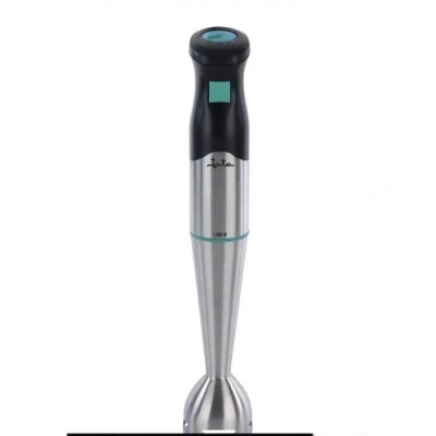 Image de Mixeur à main JATA Inox brossé 1000 W Double lame en titane Régulateur de vitesse électronique