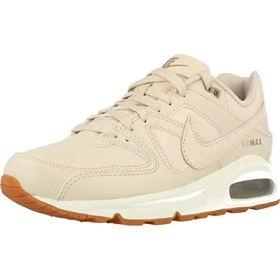Image de Nike Femme WMNS Air Max Command PRM Chaussures de Running, Multicolor Farine D Avoine Voile Kaki, 36.5 EU