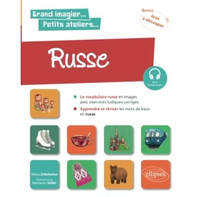 Image de Russe en images avec exercices ludiques. Apprendre et réviser les mots de base. A1 Livre d’occasion Correct