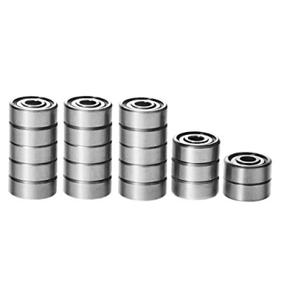 Image de Lot de 20 roulements à billes en acier 624ZZ 4 mm x 13 5