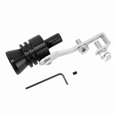 Image de Aramox sifflet de simulateur tuyau d&#039;échappement silencieux turbo Sound, echappement bruit Turbo, noir