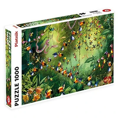 Image de Piatnik 5491 Toucan dans la Jungle Puzzle