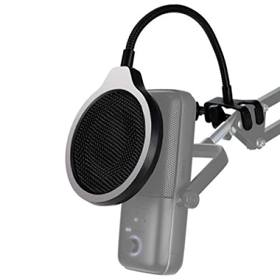 Image de Wave 3 Filtre Anti Pop Professionnel du Micro Bouclier de Microphone avec Couches Améliorant la Qualité Sonore pour USB à condensateur par YOUSHARES