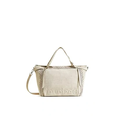 Image de Desigual Bols_regasita Libia, Sac à Main Femmes, Blanc, Taille Unique