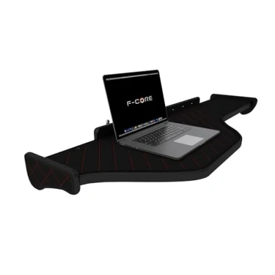 Image de F CORE Tablettes Tableau de Bord Camion compatibilité pour DAF XF 106 01.14 Double Panneau LED Noir/Rouge