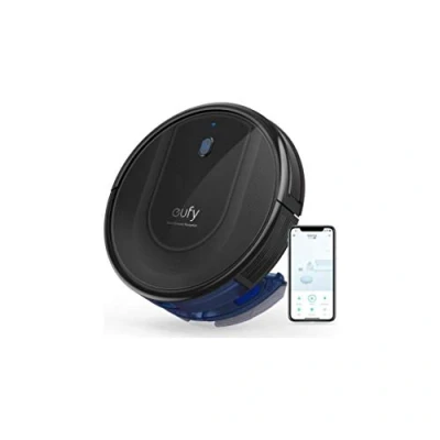 Image de eufy by Anker RoboVac G10 Hybrid Robot aspirateur+serpillière 2 en 1 avec Navigation Dynamique Intelligente, Wi FI, Application et compatibilité Assistants intelligents, 2000Pa d’Aspiration