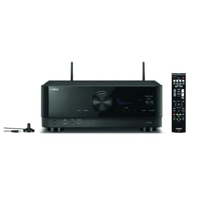 Image de Yamaha RX V6A, noir Amplificateur WiFi avec Dolby Atmos Height Virtualizer, fonctions Gaming et systèmes Voice Control Système home cinéma 7.2
