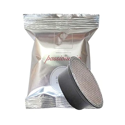 Image de 100 Capsules Cafè PassioneMio Argento C. Lavazza A Modo Mio Lollo