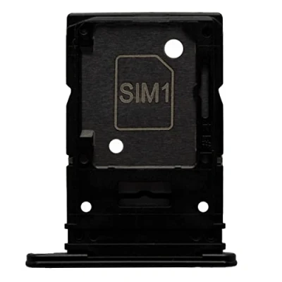 Image de MMOBIEL Tiroir Carte Dual SIM de Rechange Compatible avec Samsung Galaxy A53 5G 6.5 inch 2022 INCL. l&#039;épingle Support Noir