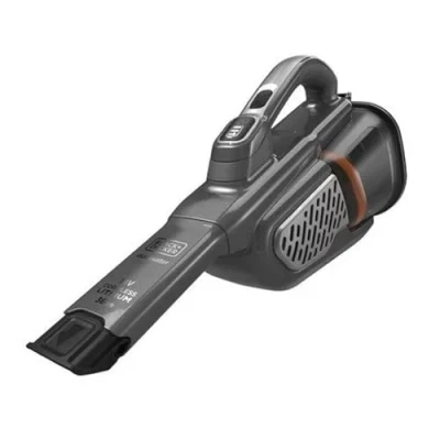 Image de BLACK+DECKER Aspirateur à Main Sans Fil DUSTBUSTER Rechargeable 18V Aspi Ultra Puissant 35 AW Autonomie 21 min Batterie Lithium ion Capacité 700 ml Prolongateur Intégré BHHV520JF QW