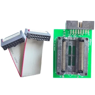 Image de XGOIENZI XGecu Adaptateur SOP44 1,27 mm ADP_S44_EX 1 pour PSOP44/SOP44/SOIC44 ICs socket uniquement à utiliser sur le programmateur T48 (TL866 3G)