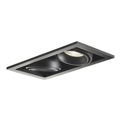 Image de Light Point Ghost+ 2 Spot encastrable 18W 2700/3000K Noir