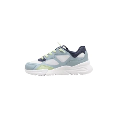 Image de Geox J Loftus Boy E Basket, White/Sage, 35 EU