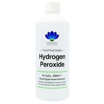 Image de Peroxyde d&#039;hydrogène de qualité alimentaire 3% 500 ml