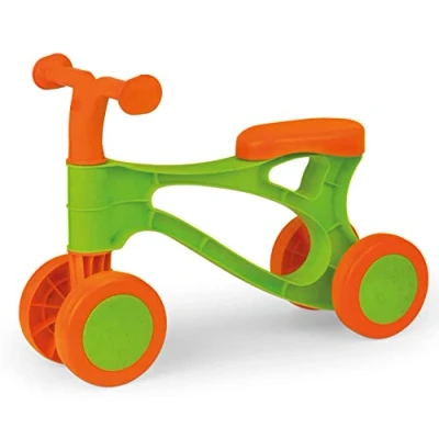 Image de Lena 07145 Eco My First Scooter Trottinette Vert Orange avec essieux en Acier, Roue d&#039;apprentissage pour l&#039;équilibre et la Course, env. 48 cm, Trotteur Enfants à partir de 18 m