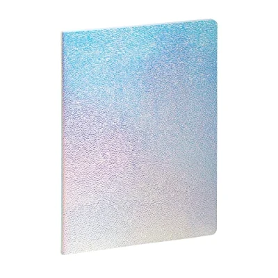 Image de Exacompta 210501E Notebook Ariel ligné et dots 14,5 x 21 cm Visuel bleu