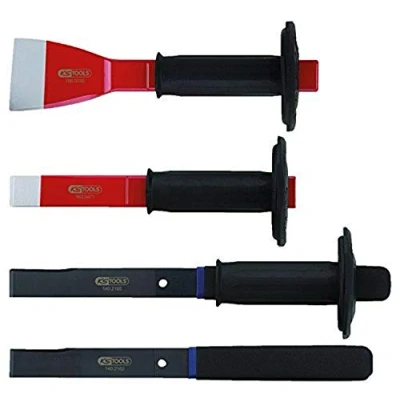Image de KS TOOLS 140.2145 Kit de burins Acier chrome vanadium, molybdène chrom plat, ovale