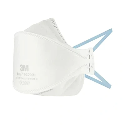 Image de Masque Respiratoire Jetable Contre les Particules 3M 9320D+ Aura, FFP2, sans Valve, 3/PCK