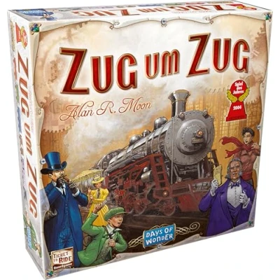 Image de Days of Wonder Jeux de Plateau Allemand Zug um Langue allemande