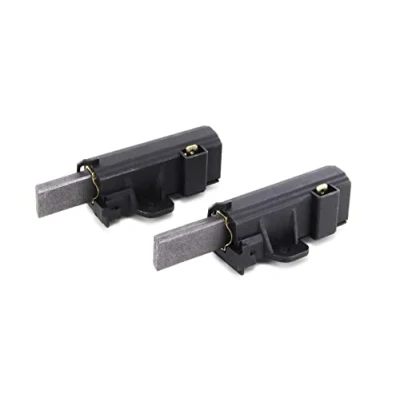 Image de DEKAROX Lot de 2 charbons moteur 13 x 5 36 mm rotation à gauche avec support pour AEG Electrolux 400602015/2 4006020152 Whirlpool Bauknecht 481281719419 Sole dans machine laver et