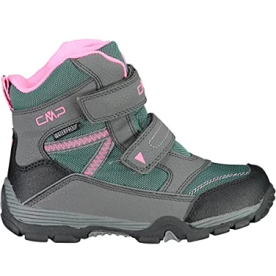 Image de CMP Kids PYRY Snow Boot WP, Gris Turquoise (Graffite Turquoise), 34 EU