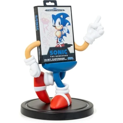 Image de Numskull Power Idolz Sonic The Hedgehog Support de téléphone sans Fil Compatible avec Les appareils compatibles Qi, Fast Qi