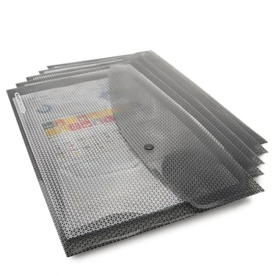 Image de Rapesco 1259 Pochette Porte Documents avec Bouton Pression, Format Papier Ministre / A4+, Camouflage, Lot de 5