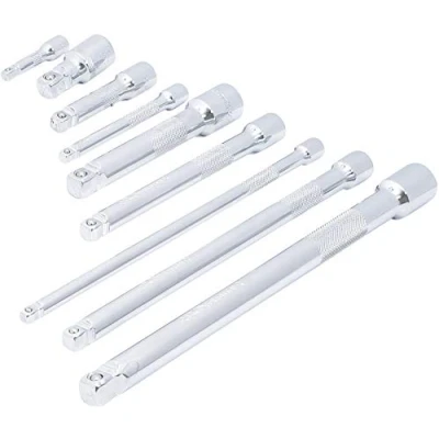 Image de BGS Diy 6113 Jeu de rallonges basculants 6,3 mm (1/4&quot;) / 10 (3/8&quot;) 12,5 (1/2&quot;) 9 pièces