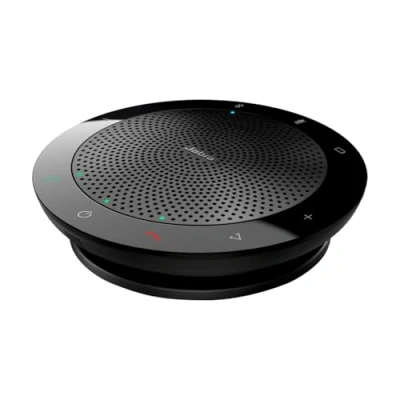 Image de Jabra Speak 510 Haut Parleur Enceinte Portable Conférence Certifiée Microsoft avec USB Connectivité Ordinateurs Portables, Smartphones et Tablettes