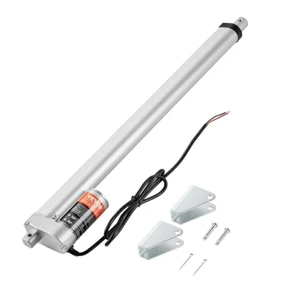 Image de VEVOR Actionneur Linéaire 12 V, de Mouvement 450 mm 330 lb/1500 N 5 mm/s avec Support Montage et Protection IP54 pour Meubles, Systèmes d&#039;Automatisation, Équipements Mécaniques