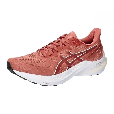Image de Asics GT 2000 12 Chaussures de running stables, Femme, Taille: 37, Light garnet/brisket red Tissu / matière synthétique