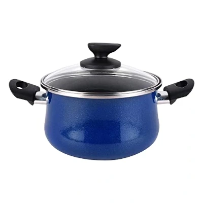 Image de Magefesa Collection Paula casserole 28 en acier émaillé vitrifié, convient à induction et lave vaisselle