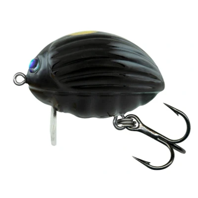 Image de Salmo Lil&#039;Bug Flottant (profondeur surface) 3cm 4.3g Maat : Black Bug