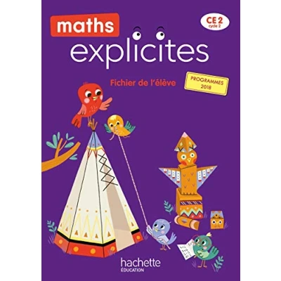 Image de Maths Explicites CE2 Fichier élève avec mémo Edition 2021 Livre d’occasion Très bon