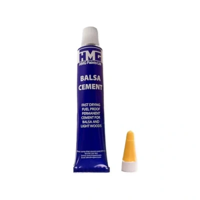 Image de Hmg Balsa Cement 24ml For And Light Woods Modelling Glue Adhesive