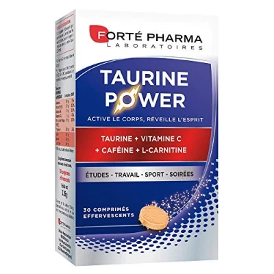 Image de Taurine power 30 comprimés effervescents