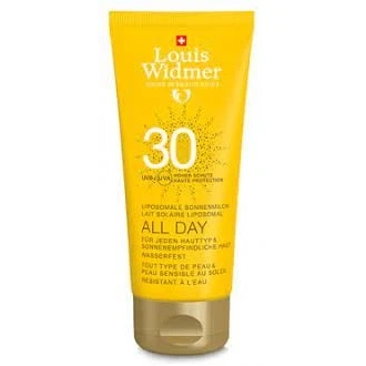 Image de Louis Widmer Lait Protection Solaire All Day Parfum SPF30 100 ml