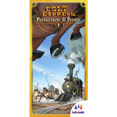 Image de Asmodee 217672 Extension Colt Express: Chevaux et Diligences