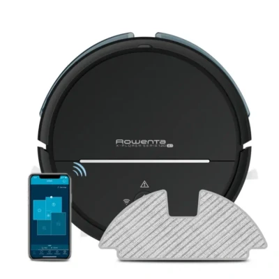 Image de Rowenta X plorer Serie 120 AI RR7875 Robot aspirateur, Navigation AI, Nettoyage Mains Off Ultra précis, données protégées, Technologie Laser+caméra, Batterie Longue durée