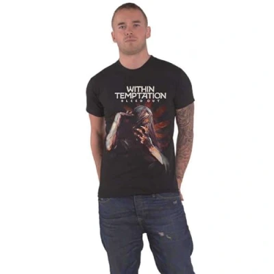 Image de PlasticHead Within Temptation &#039;Bleed Out Album&#039; (Noir) T shirt à manches courtes unisexe, Noir , XXL