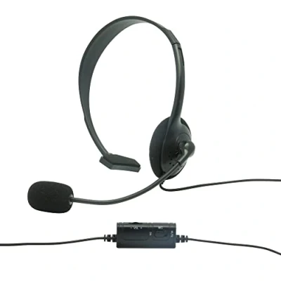 Image de Konix Mythics Casque Gaming Filaire monaural PS 100 pour PS4 et PS5 Microphone Anti Bruit léger Noir