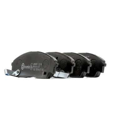 Image de BREMBO P 28 016 Jeu de plaquettes frein avec indicateur d&#039;usure sans accessoires HONDA: CIVIC 4 Hatchback, PRELUDE 3, 6 Fastback